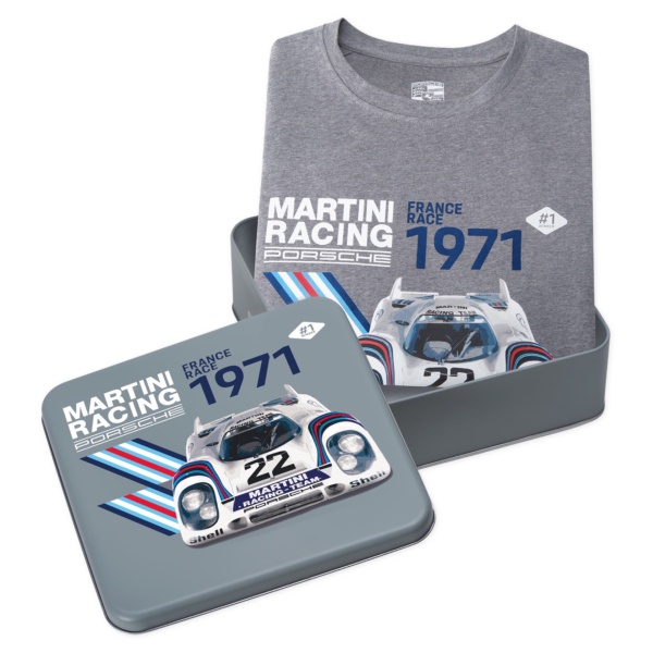 Tricou Unisex Oe Porsche 917 Martini Racing® Gri Marimea L WAP55800L0M0MR